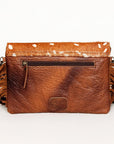 American Darling ADBGS178BF Envelope Hair-On Genuine Leather Women Bag Western Handbag Purse