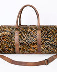 American Darling ADBGS174F Duffel Hair-On Genuine Leather Women Bag Western Handbag Purse