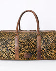 American Darling ADBGS174F Duffel Hair-On Genuine Leather Women Bag Western Handbag Purse