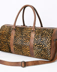 American Darling ADBGS174F Duffel Hair-On Genuine Leather Women Bag Western Handbag Purse