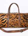 American Darling ADBGS174G Duffel Hair-On Genuine Leather Women Bag Western Handbag Purse