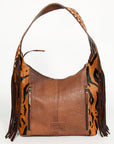 American Darling Hobo Hair On Genuine Leather women bag western handbag purse