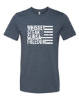 Whiskey Steak Guns & Freedom Tee