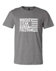 Whiskey Steak Guns & Freedom Tee