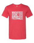 Whiskey Steak Guns & Freedom Tee