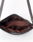 OHLAY SKBG176 Clutch Hand Tooled Embossed Genuine Leather women bag western handbag purse