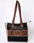 OHLAY KBK132 TOTE Hand Tooled Hair-on Genuine Leather women bag western handbag purse