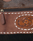 OHLAY KBK132 TOTE Hand Tooled Hair-on Genuine Leather women bag western handbag purse