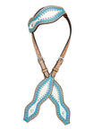 Hilason Western Horse One Ear Headstall Bridle American Leather Tan