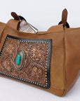 ADBGI225 American Darling Hand Tooled Genuine Leather Women Bag Western Handbag Purse
