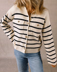Genesis Pocket Buttoned Cardigan Sweater