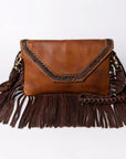 American Darling ADBGM298A Clutch Genuine Leather Women Bag Western Handbag Purse