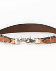 Bar H Equine Genuine Western American Leather Horse Premium Headstall & Breast Collar Set
