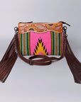 American Darling Cross Body Hand Tooled Saddle Blanket Genuine Leather Women Bag Western Handbag Purse