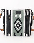 American Darling ADBGZ705 Crossbody Hand Tooled Saddle Blanket Genuine Leather Women Bag Western Handbag Purse