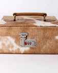 American Darling ADBGA325 Jewelry Case Hair-On Genuine Leather Women Bag Western Handbag Purse