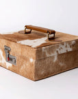 American Darling ADBGA325 Jewelry Case Hair-On Genuine Leather Women Bag Western Handbag Purse
