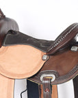 Comfytack Western Horse Barrel Racing Trail Saddle Tack Set Genuine Leather
