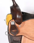 Comfytack Western Horse Barrel Racing Trail Saddle Tack Set Genuine Leather