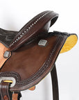 Comfytack Western Horse Barrel Racing Trail Saddle Tack Set Genuine Leather