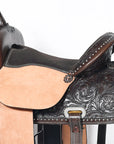 Comfytack Western Horse Barrel Racing Trail Saddle Tack Set Genuine Leather
