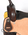 Comfytack Western Horse Barrel Racing Trail Saddle Tack Set Genuine Leather