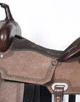Comfytack Western Horse Barrel Racing Trail Saddle Tack Set Genuine Leather