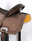 Comfytack Western Horse Barrel Racing Trail Saddle Tack Set Genuine Leather