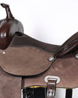 Comfytack Western Horse Barrel Racing Trail Saddle Tack Set Genuine Leather