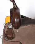 Comfytack Western Horse Barrel Racing Trail Saddle Tack Set Genuine Leather