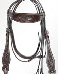 Comfytack Western Horse Barrel Racing Trail Saddle Tack Set Genuine Leather