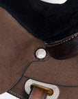 Comfytack Western Horse Barrel Racing Trail Pleasure American Leather Saddle Tack Set With Reins Brown