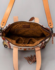 American Darling Tote Saddle Blanket Genuine Leather Women Bag Western Handbag Purse