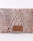 American Darling Crocodile Embossed Genuine Leather Women Bag Western Handbag Purse