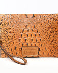 American Darling Crocodile Embossed Genuine Leather Women Bag Western Handbag Purse