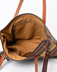 American Darling ADBG1052 Tote Hair-On Genuine Leather Women Bag Western Handbag Purse