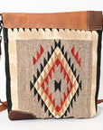 American Darling ADBG1055 Crossbody Saddle Blanket Genuine Leather Women Bag Western Handbag Purse