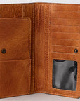 American Darling Clutch Hand Tooled Genuine Leather Women Bag Western Handbag Purse