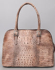 ADBG986A American Darling Crocodile Embossed Genuine Leather Women Bag Western Handbag Purse