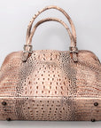 ADBG986A American Darling Crocodile Embossed Genuine Leather Women Bag Western Handbag Purse