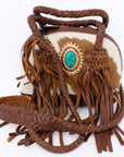 American Darling Tote Hair On Genuine Leather Women Bag Western Handbag Purse