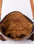 ADBG1063 American Darling Large Crossbody Hand Tooled Genuine Leather women bag western handbag purse