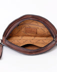 American Darling Wristlet Genuine Leather Women Bag Western Handbag Purse