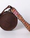 American Darling Canteen Hand Tooled Genuine Leather Women Bag Western Handbag Purse