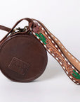 American Darling Canteen Hand Tooled Genuine Leather Women Bag Western Handbag Purse