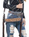 ADBGZ716 American Darling Hand Tooled Genuine Leather Women Bag Western Handbag Purse