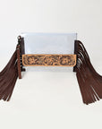 American Darling ADBGZ719 Clear Bag Hand Tooled Genuine Leather Women Bag Western Handbag Purse