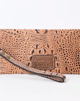 American Darling Crocodile Embossed Genuine Leather Women Bag Western Handbag Purse