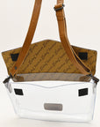 American Darling ADBGZ721 Clear Bag Hand Tooled Genuine Leather Women Bag Western Handbag Purse