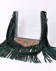 American Darling ADBGZ726 Clear Bag Hand Tooled Genuine Leather Women Bag Western Handbag Purse